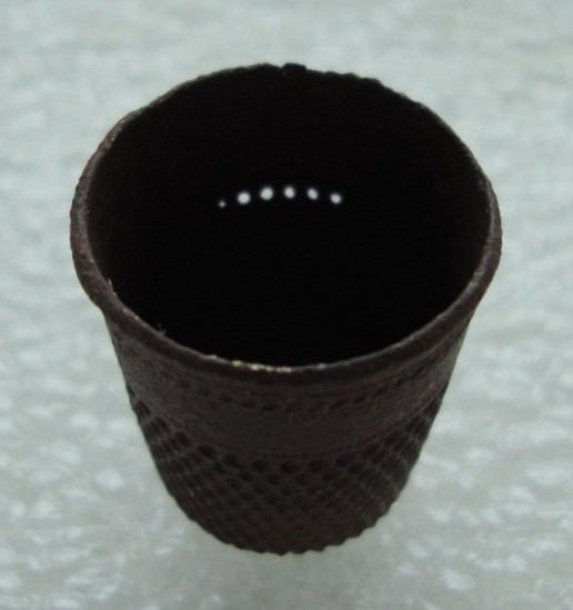 Antique Old Brass Thimble M
