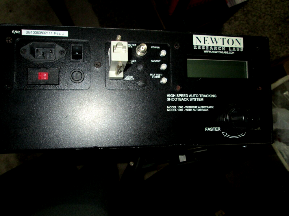NEWTON RESEARCH LABS FIREARMS TRAINING SIMULATOR SHOOT BACK SYSTEM 1006