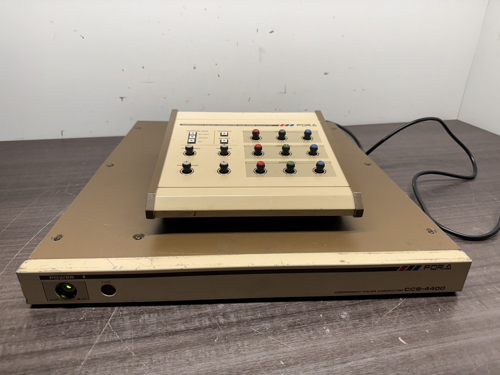 FOR.A Component Color Corrector CCS-4400 Operation Unit - P36