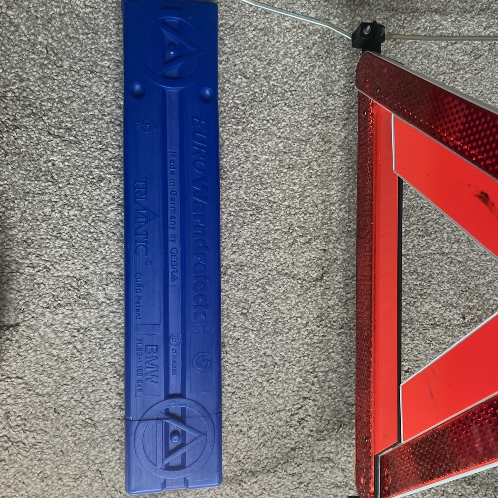 BMW Hazard Warning Sign