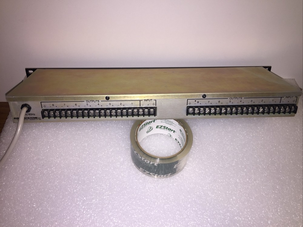 Radio Systems DA, Stereo Audio Distribution Amplifier