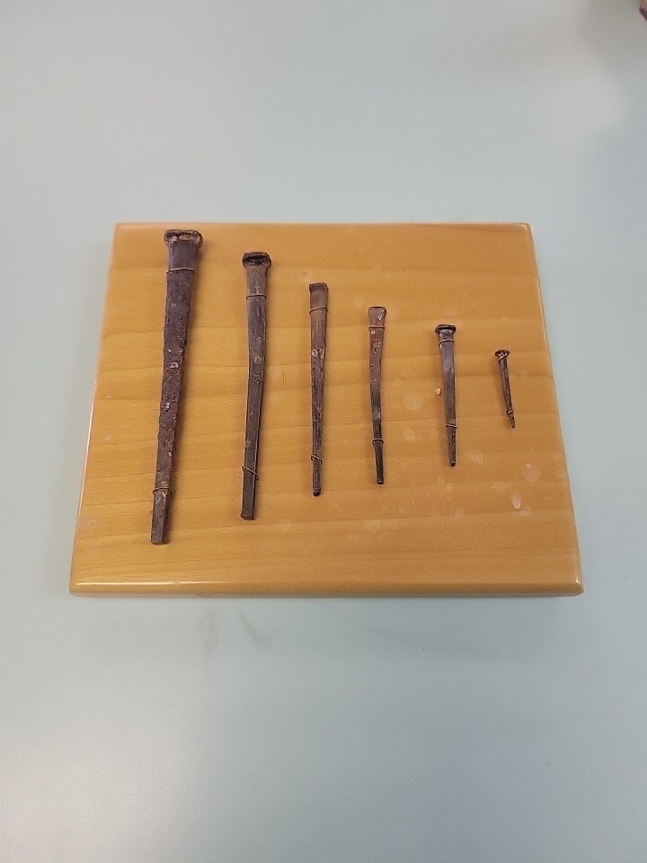 ANTIQUE IRON NAILS From Palestine, TX