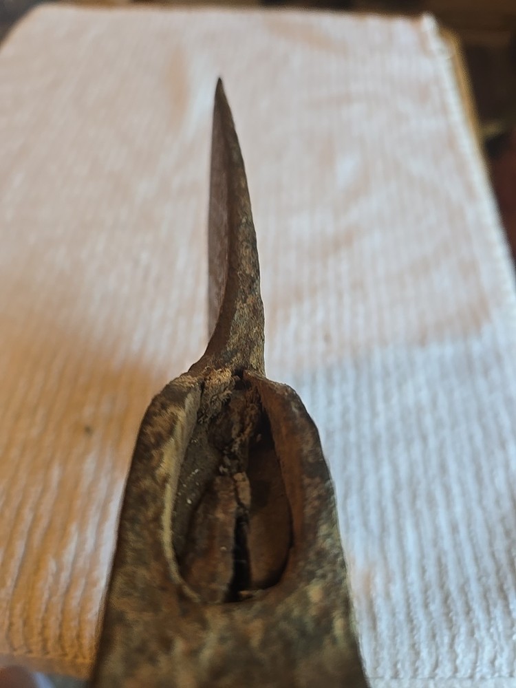 Antique Unbranded Hewing Hatchet-Axe