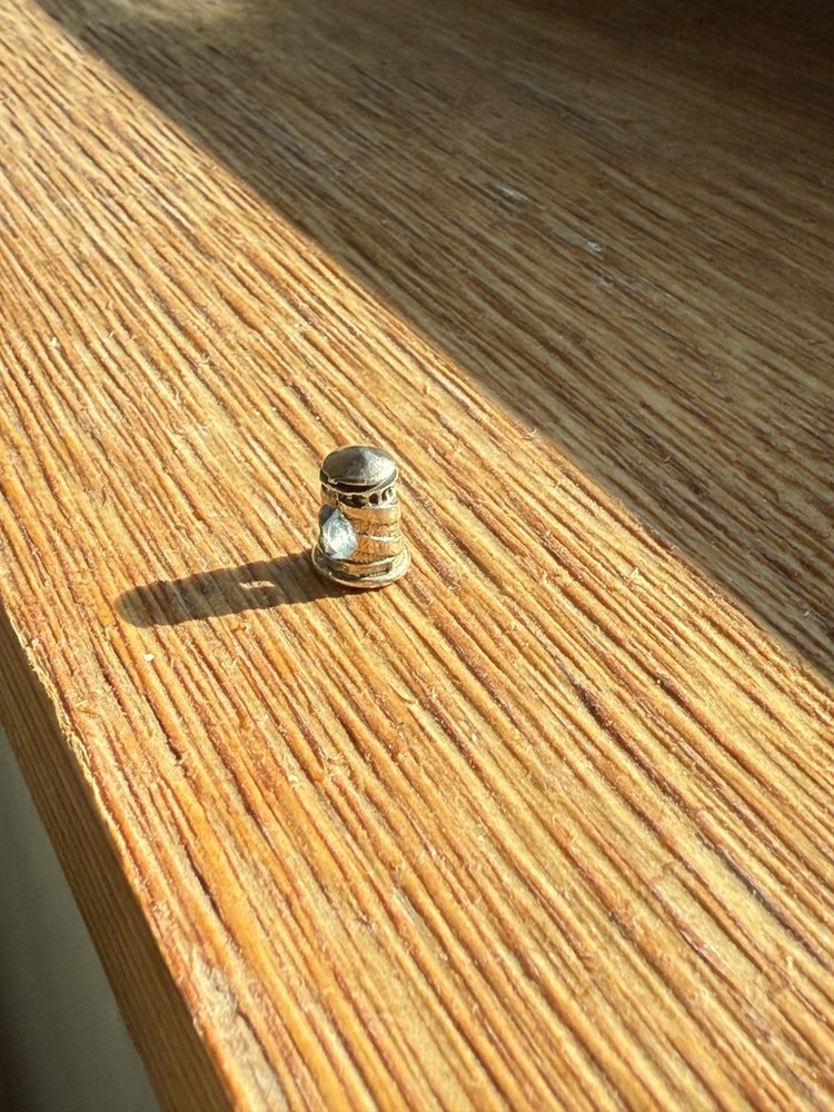 Sterling Silver Lighthouse Bead