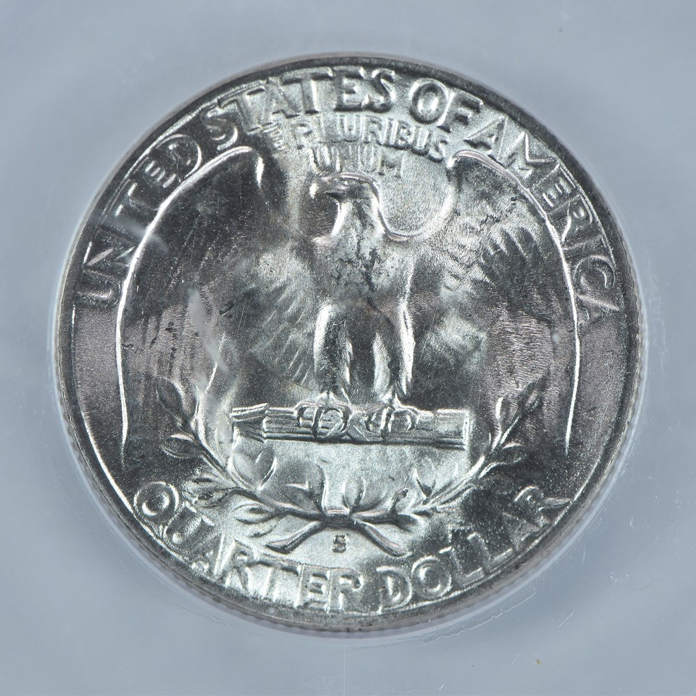 1952-S Washington Quarter MS66 ICG