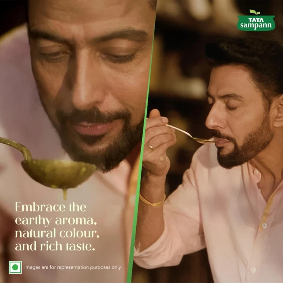 Tata Sampann Unpolished Moong Dal (Split) 500g