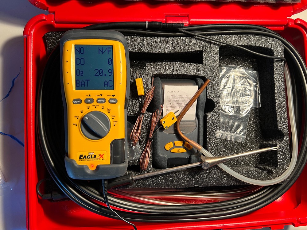UEI C155 Eagle 2X Extended Life Combustion Analyzer System Printer (New)