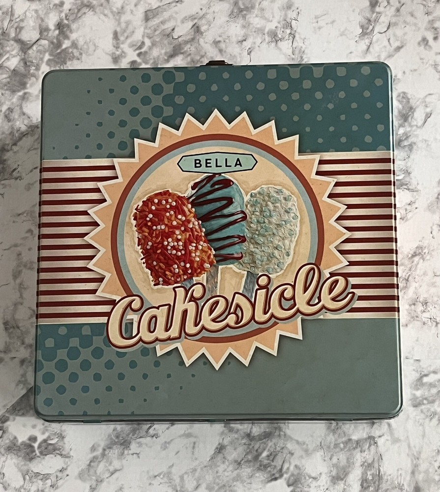 NEW! Bella Cakesicle Maker Machine Kit Original Tin Culinary Cake Pop Bakery