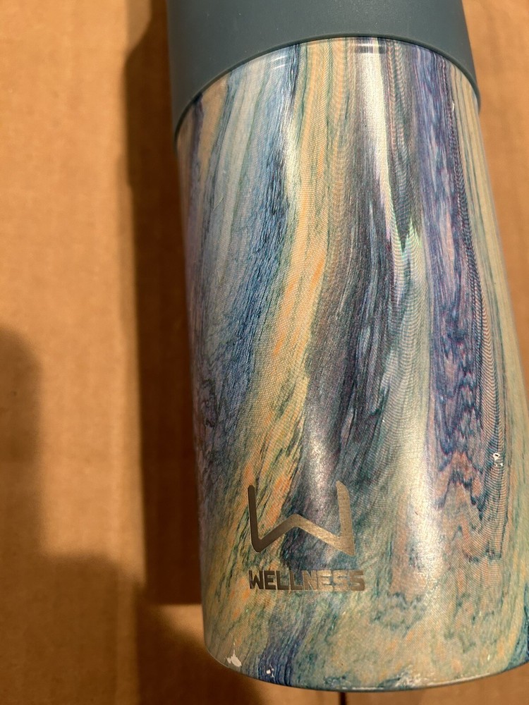 Wellness 40oz Water Bottle Blue - Pre Owned