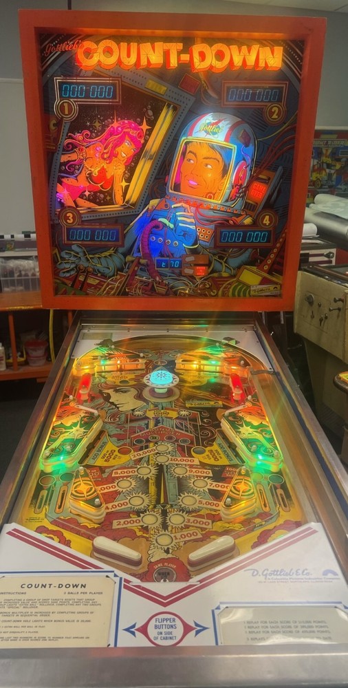 COUNTDOWN Complete LED Lighting Kit custom SUPER BRIGHT PINBALL LED KIT
