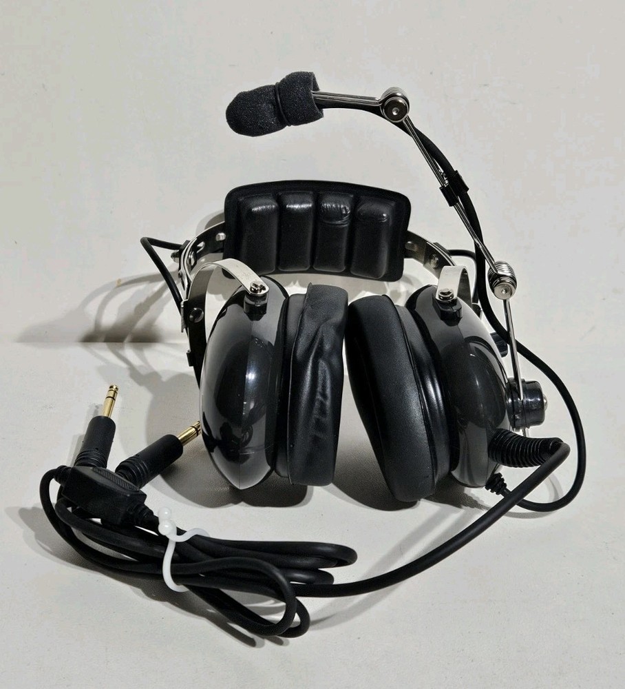 Avcomm AC-200 PNR Pilot Aviation Headset ☆ New / Read ☆