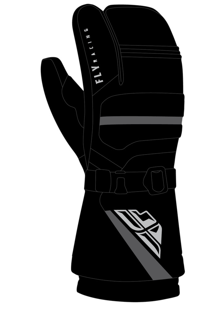 Fly Racing Ridgeline Claw Gloves Sm Black