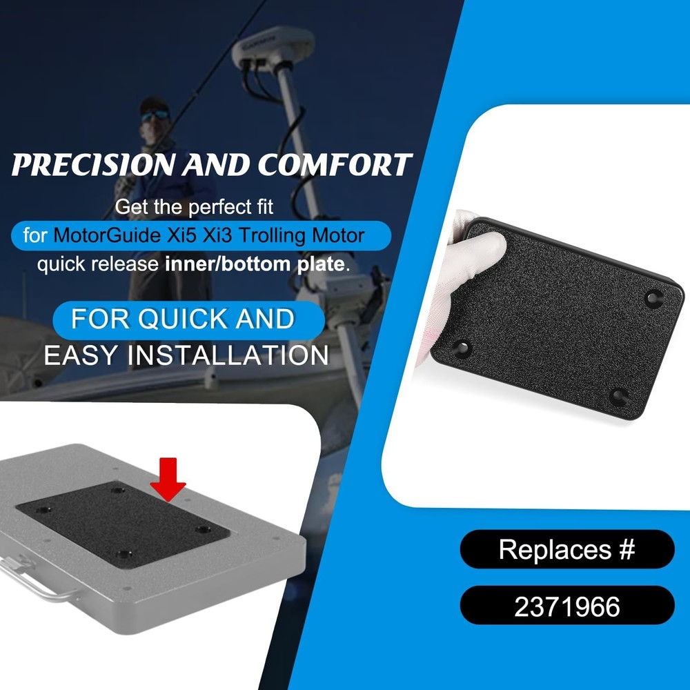 For MotorGuide Xi5 Xi3 Trolling Motor Quick-Release Bracket 2371966 Inner Plate