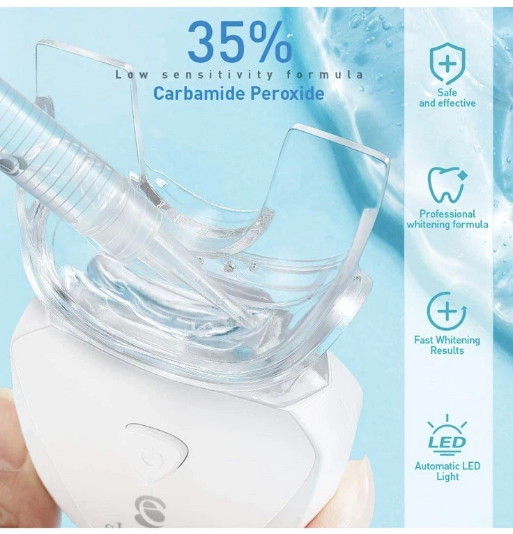 SHELTTIE Teeth Whitening Kit with LED Light