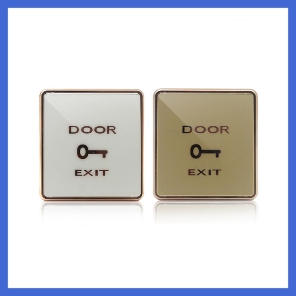 Large Plastic Access Control Switch, Self Resetting Doorbell Button