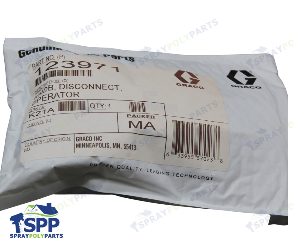 GRACO KNOB, DISCONNECT,OPERATOR (123971)