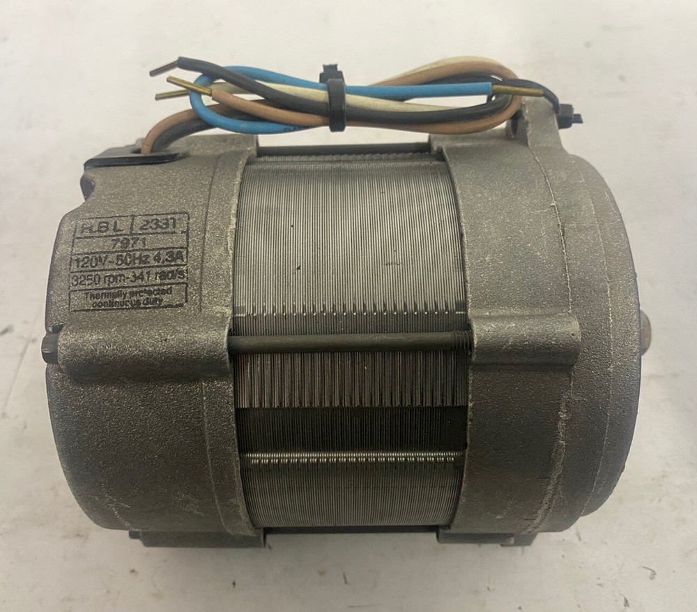 RBL  Motor 7971 2337, 3250 Rpm 120v 4.3 Amp 1/2” Shaft