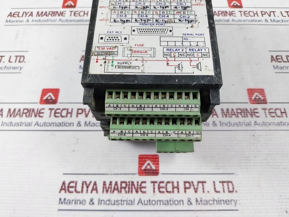 Ambetronics Tc-800 Temperature and Humidity Data Scanner/Logger 230vac