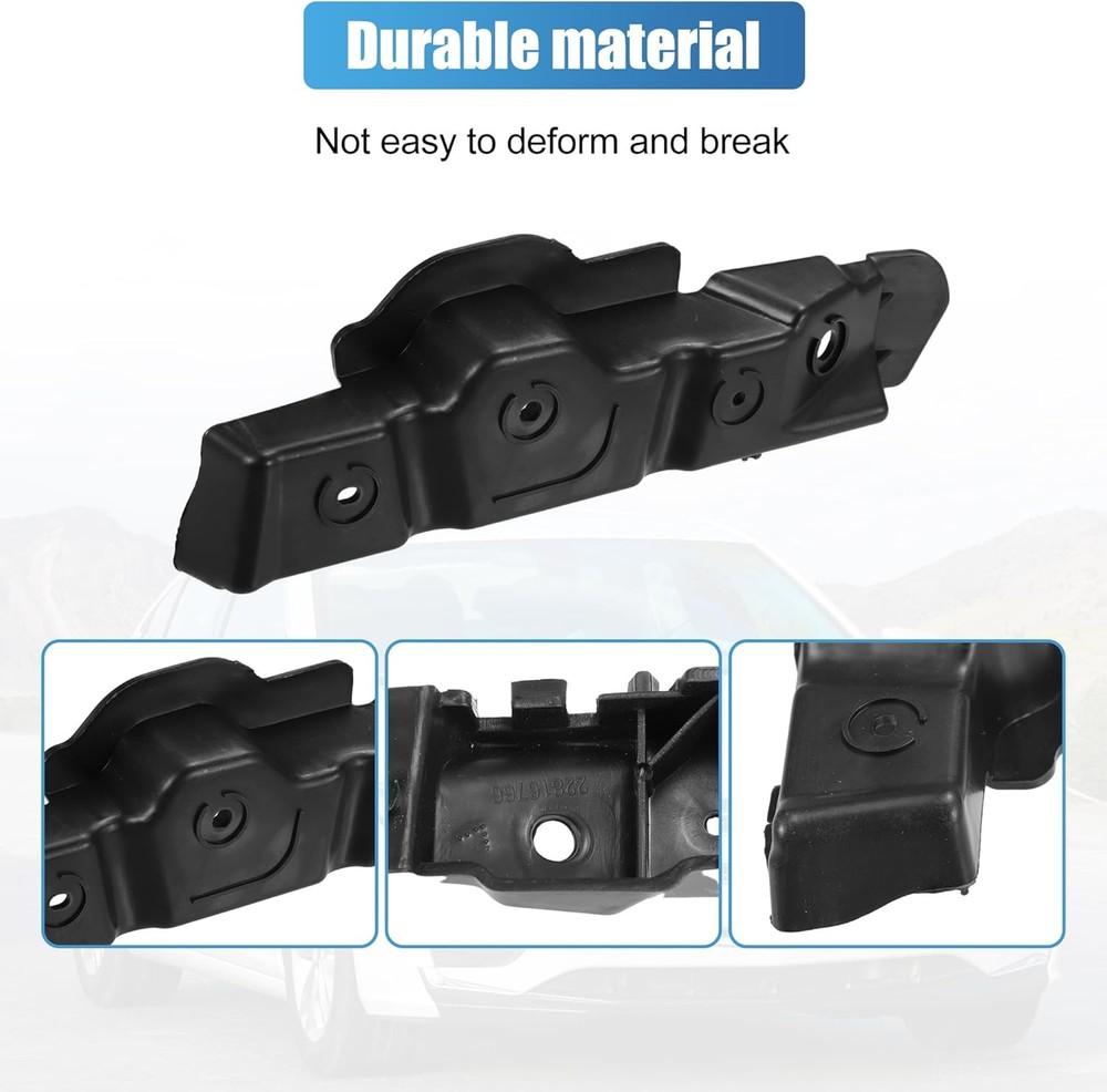 1 Pair Front Bumper Mounting Support Bracket for 2013-2015 Vehicles No.22986140/