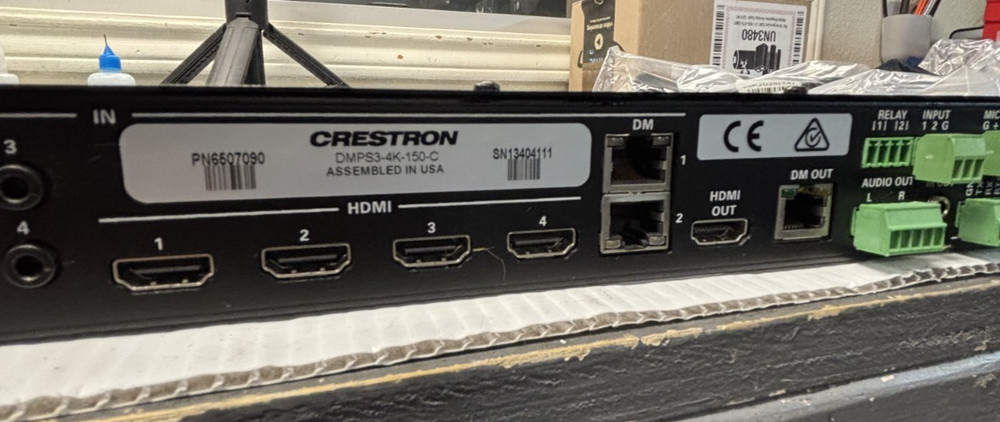 Crestron DMPS3-4K-150-C 4K Digital Media Presentation System