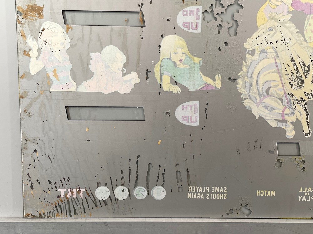 Williams Hot Tip Pinball Machine Game Backglass NOS SS Version