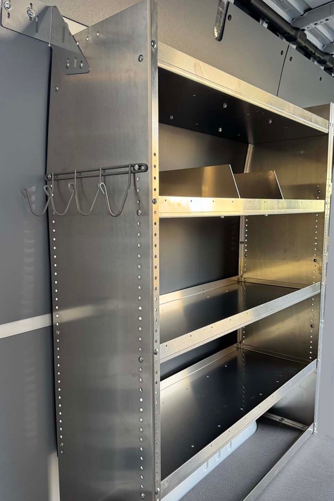 Utility Hook for Van Shelving