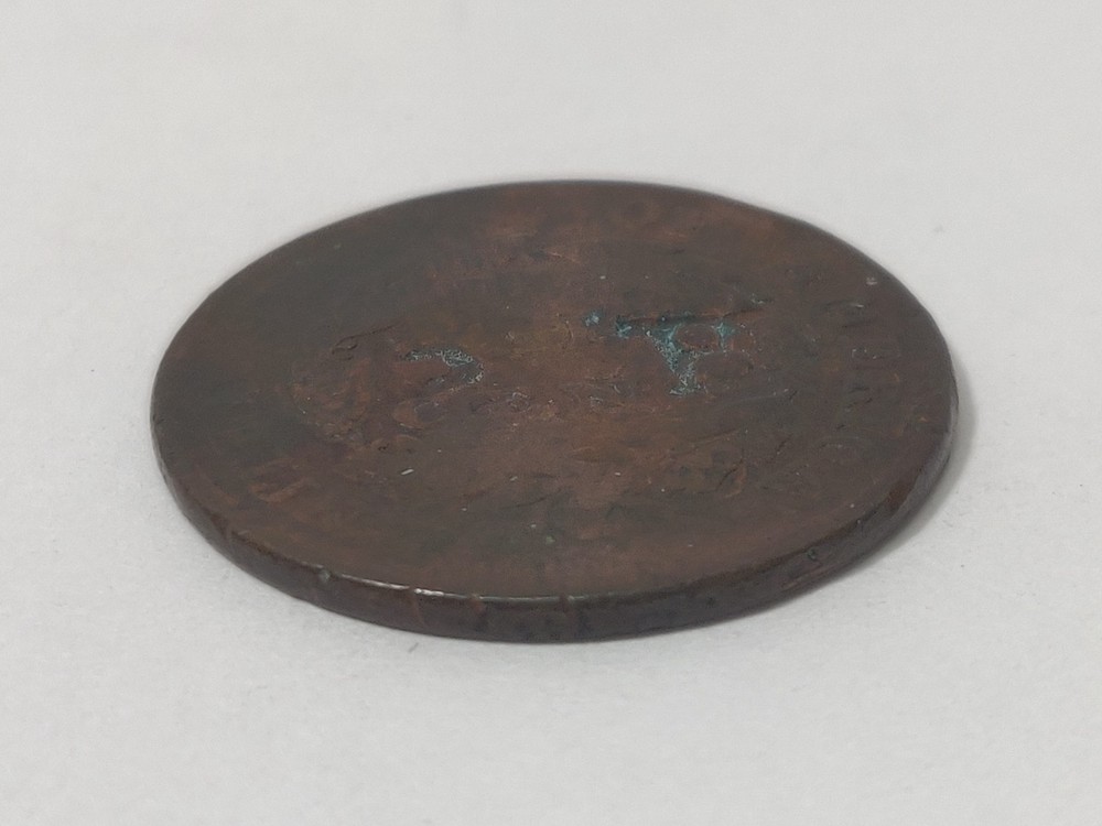 1826 LARGE CENT COUNTERSTAMPED