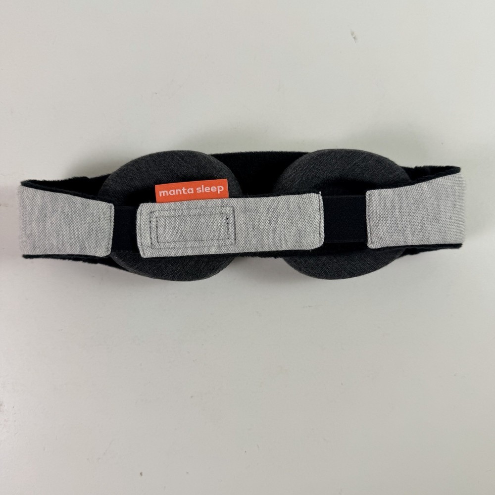 Manta Sleep Mask - 100% Light Blocking Adjustable Detachable Eye Cups