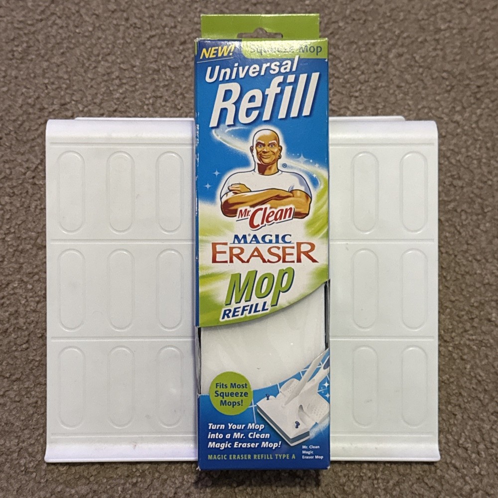 Mr Clean Magic Eraser Universal Mop Refill Type A Fits Most Squeeze Mops