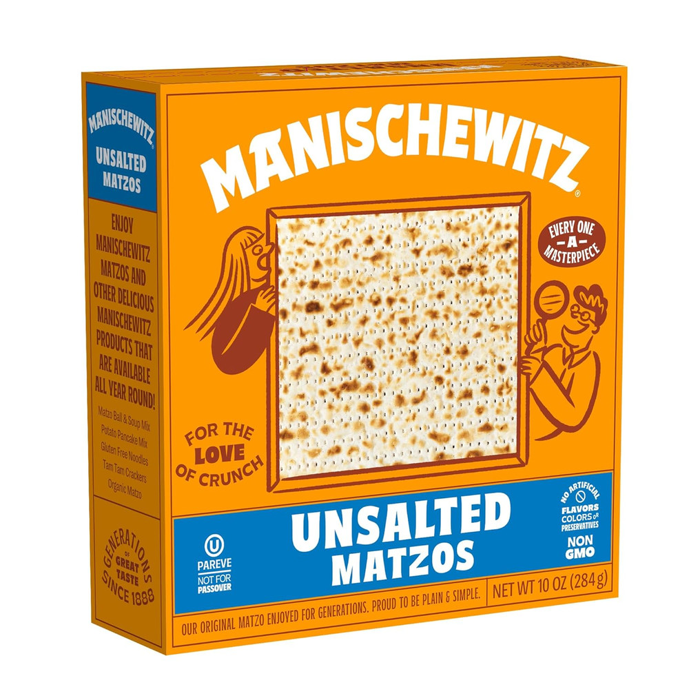 , Matzos Unsalted, 10 Oz