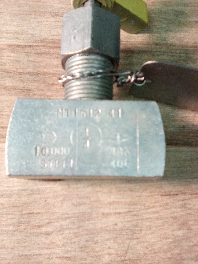 Marsh Needle Valve MT1512-41