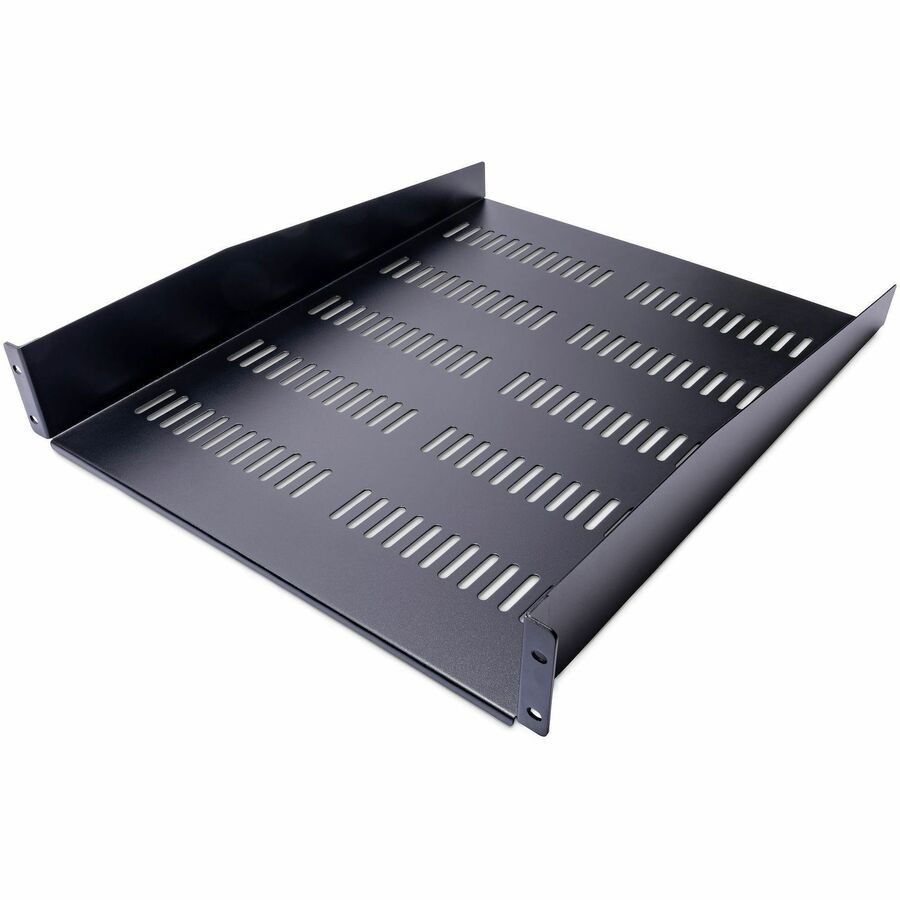 StarTech 2U 22in Vented Fixed Server Rack Cabinet Shelf - 50lbs