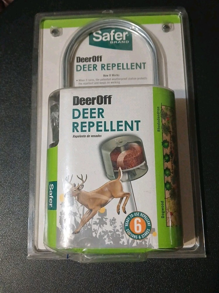 DeerOff Deer Repellent Safer Brand 6 Pack Ready-to-Use!