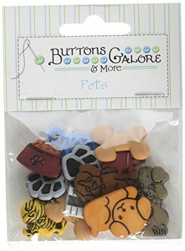 Buttons Galore Button Theme Pack, Dog Gone It!