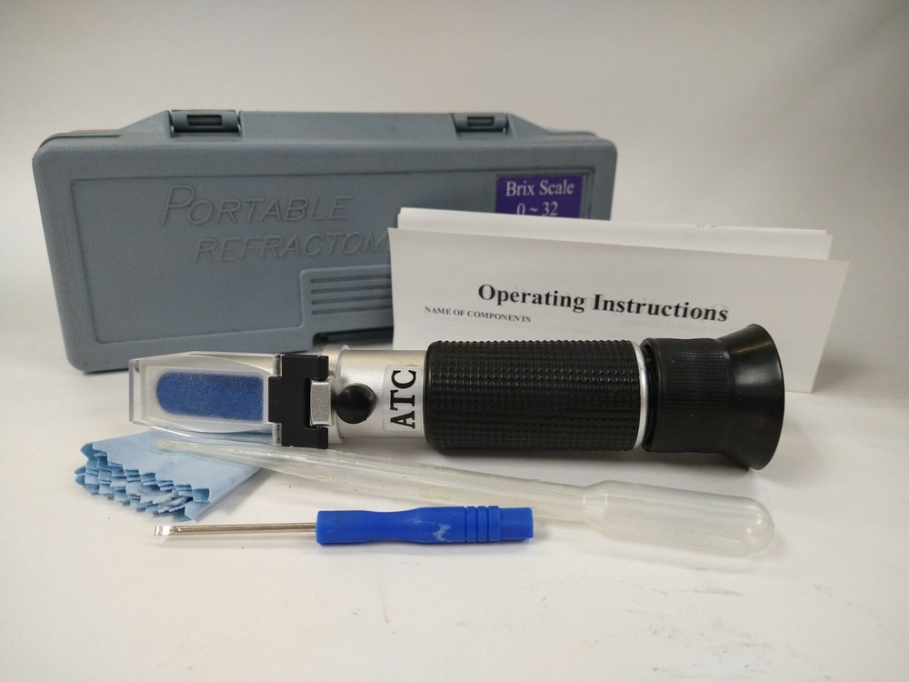 ATC 0-32% BRIX PORTABLE REFRACTOMETER