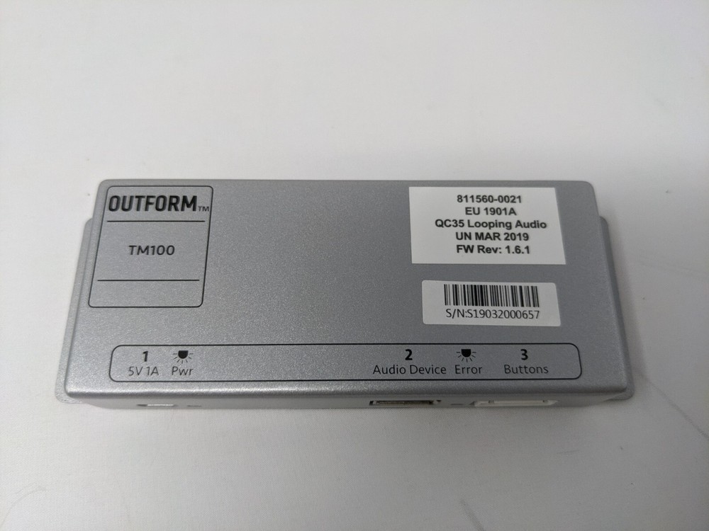 New OUTFORM TM100 USB audio player Tested