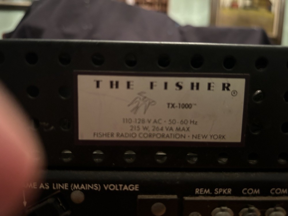 Fisher TX-1000 Amplifier