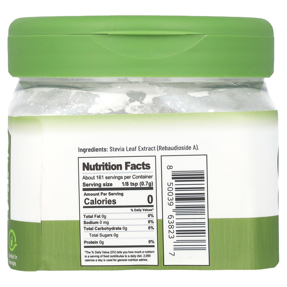 Pure Raw Stevia Sweetener, 4 oz (113 g)