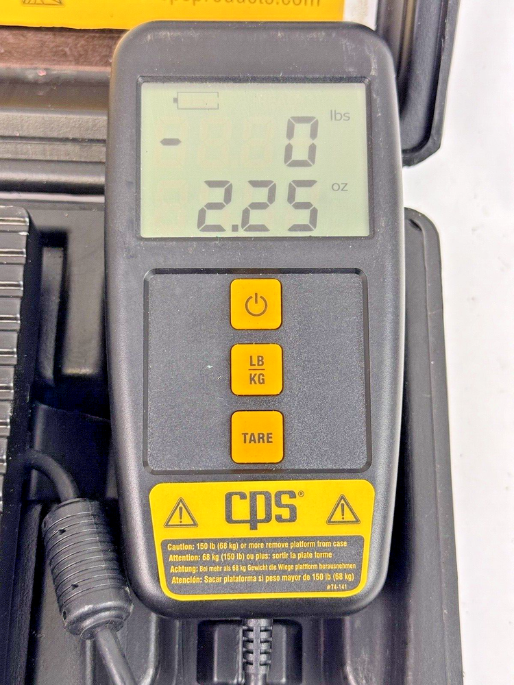CPS - CC220 - COMPUTE-A-CHARGE SCALE - REFRIGERANT CHARGING SCALE