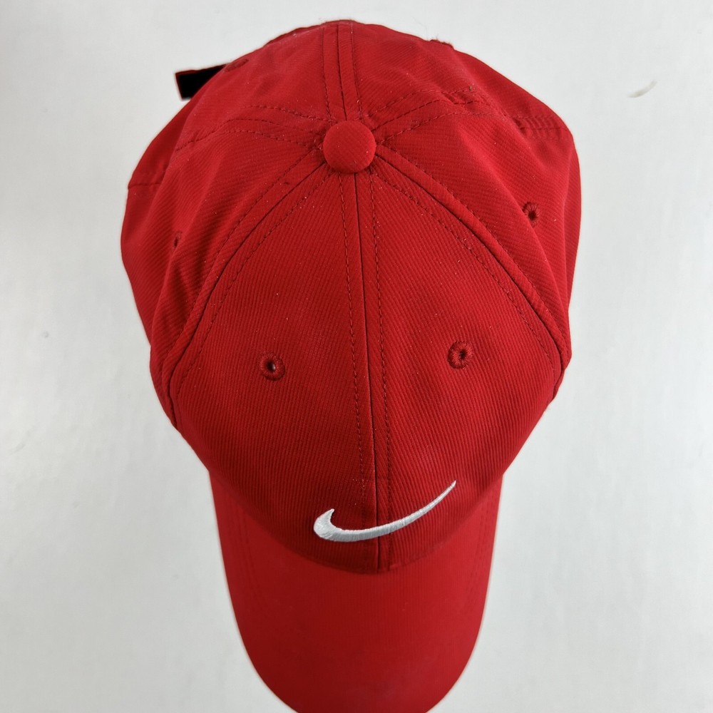 Nike Golf Hat Adjustible One Size Red