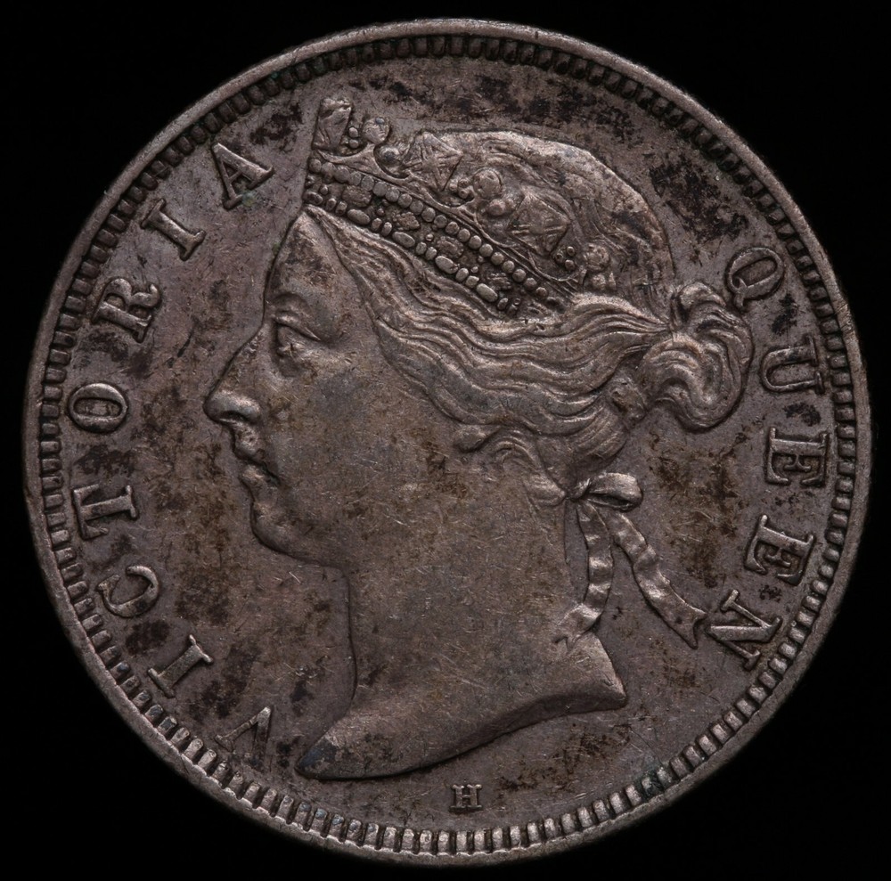1890 Straits Settlements 20 Cents - KM# 12