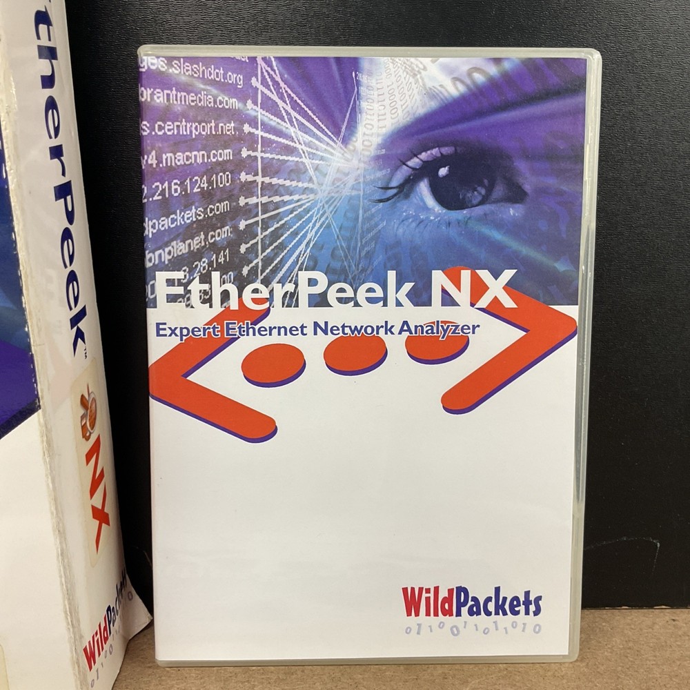 EtherPeek Expert Ethernet Network Analyzer WildPackets- Books Only No Disc