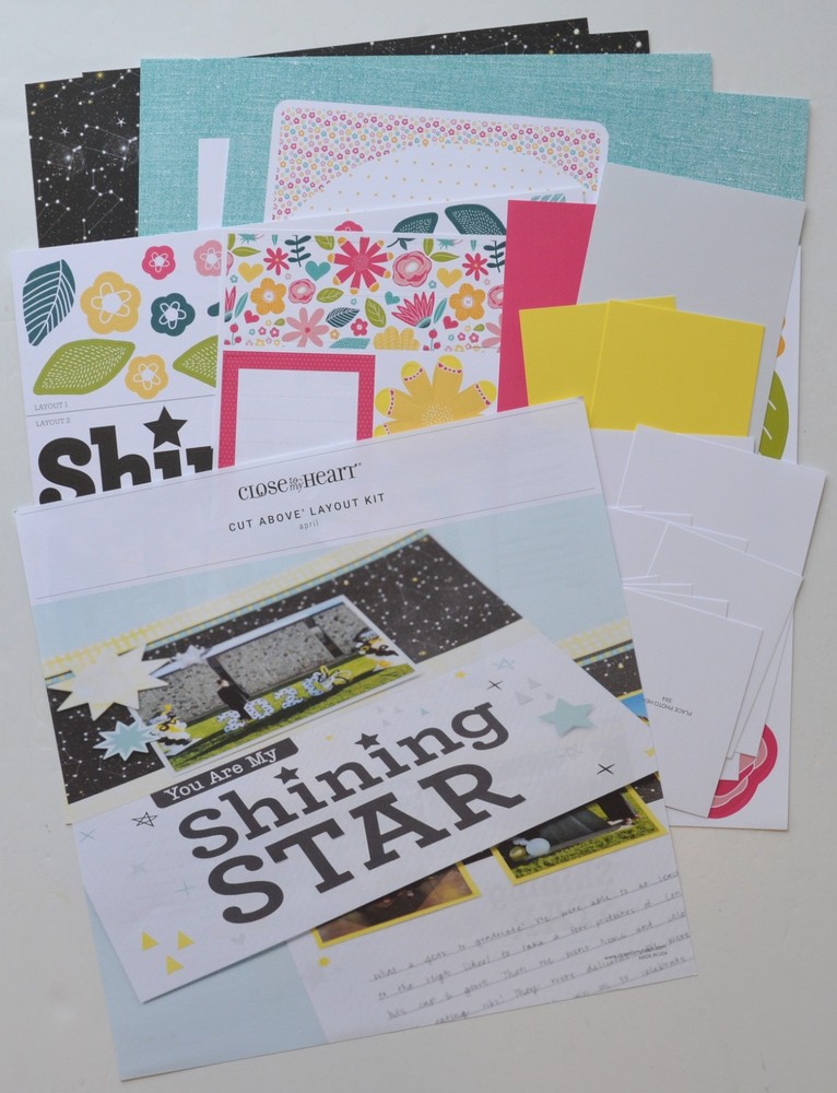 CTMH Scrapbooking Bundle “Cut Above Layout Kits” 10 Complete, 11 Partials