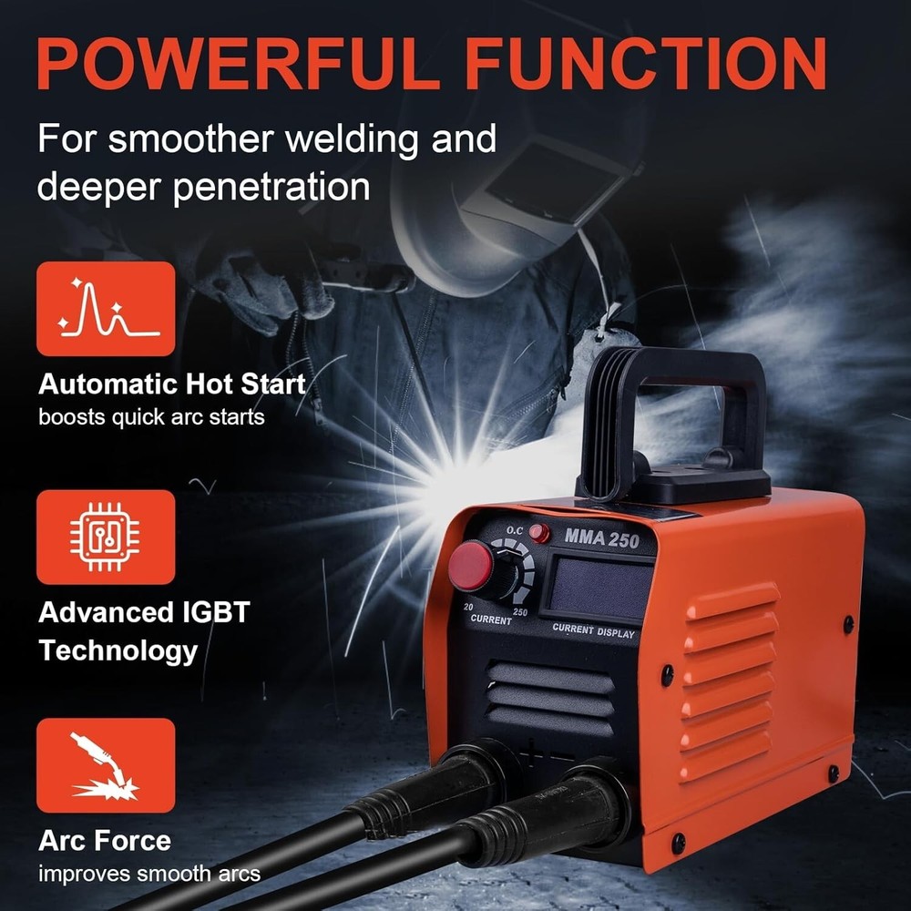 Lightweight 110V Welding Machine with Automatic Current Matching - Versatile Use