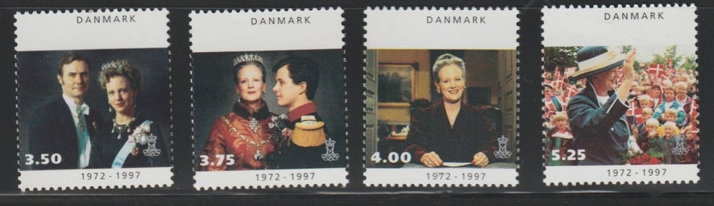 Denmark    1997    Sc # 1063-66    MNH    OG