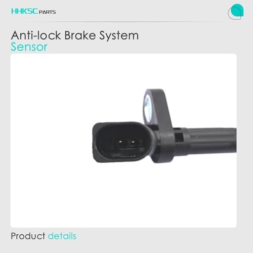 2pcs Front Rear Left and Right ABS Wheel Speed Sensor Compatible with Audi A4