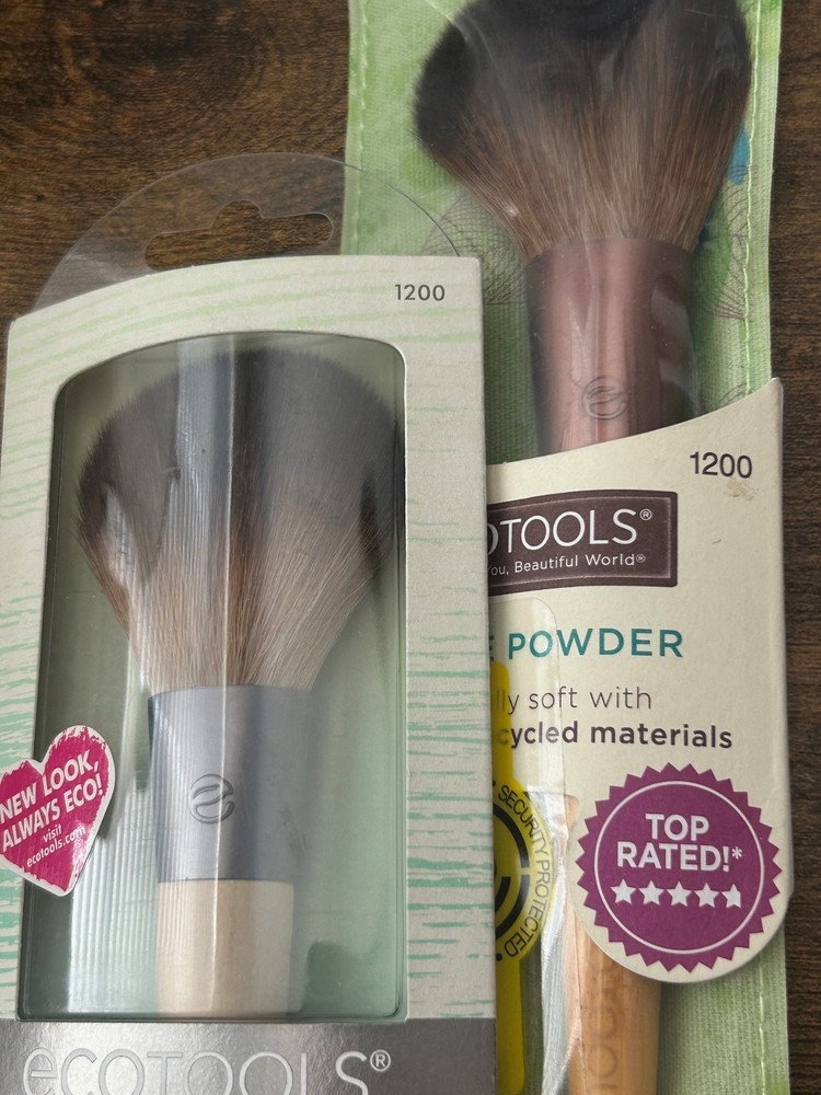 EcoTools Large Powder Brush, 1200 Packaging may vary 2 Pack