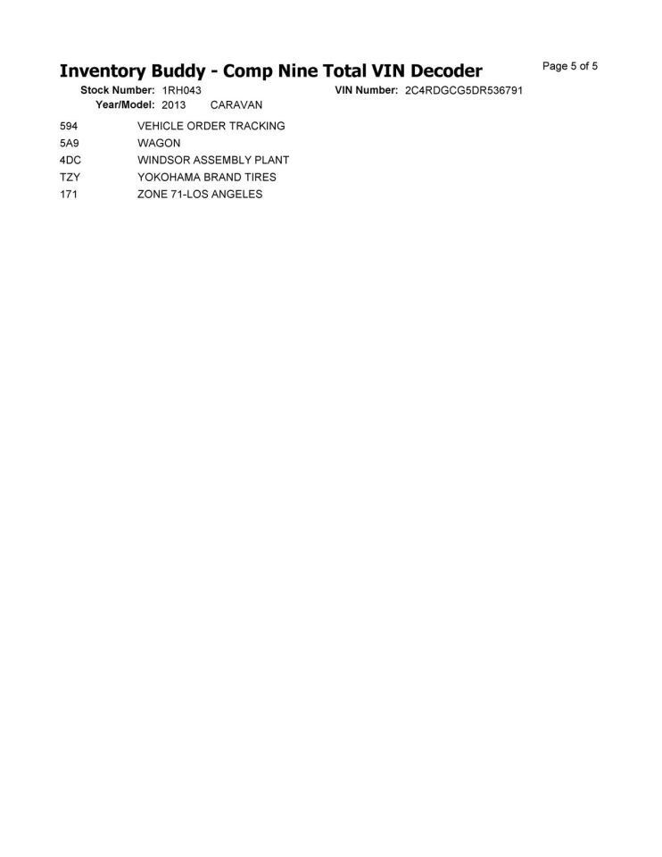 Stabilizer Bar Front Fits 08-20 CARAVAN 104886274