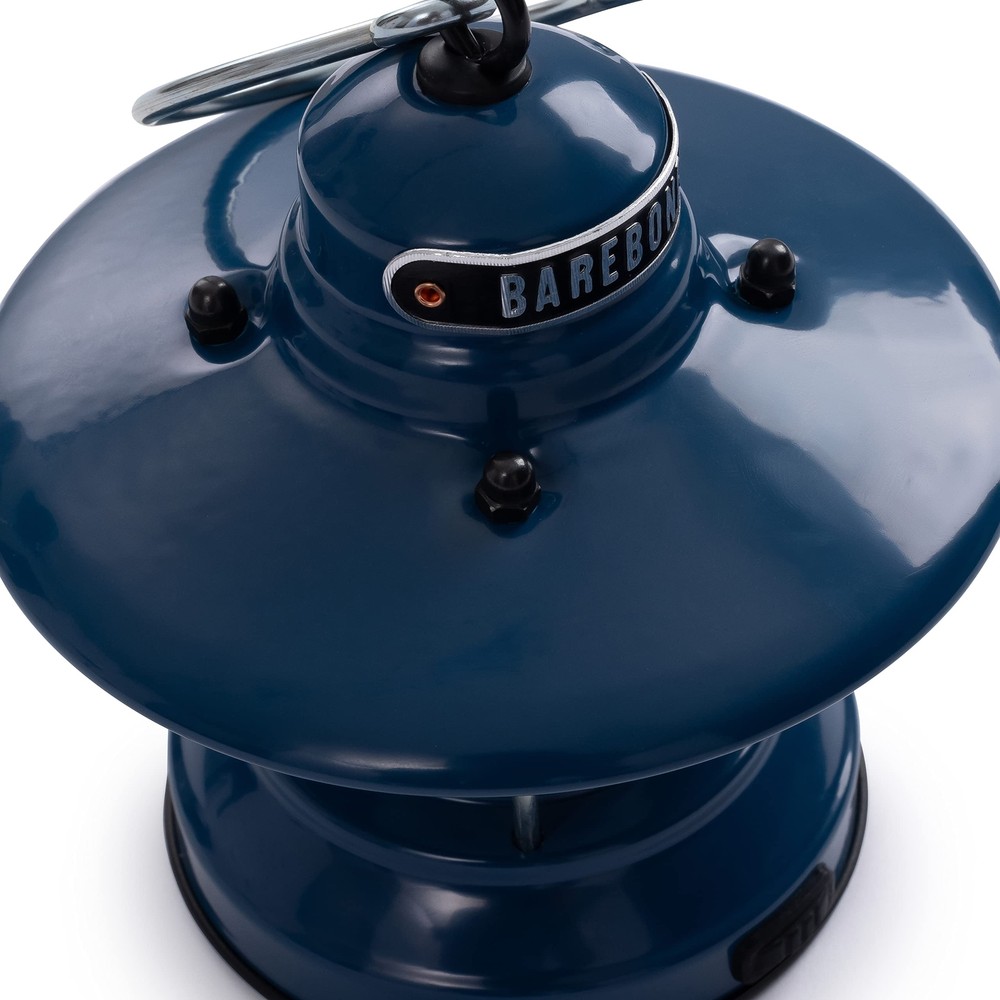 Barebones Edison Mini Lantern - Vintage Adjustable Camping Light (Ocean Blue)