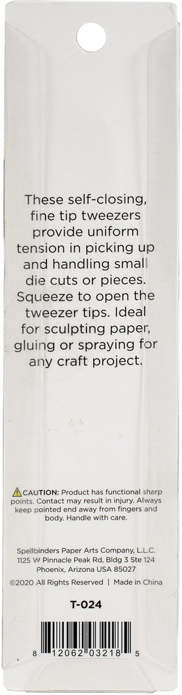 Spellbinders Reverse Tweezers